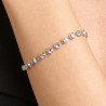 Bracciale Donna Brosway Symphonia BYM151 in Acciaio Silver con Cristalli