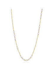 Collana Donna Brosway Affinity BFF157 in Acciaio Colore Oro con Perle
