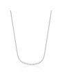 Collana Donna Brosway Affinity BEIN006 in Acciaio Colore Argento con Zirconi