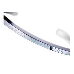 Bracciale uomo daniel wellington Rigido In Acciaio Silver lucido Dw00400002