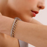 Bracciale Donna Tennis Doppio Filo Brosway Desideri BEI072 Pvd Oro con Zirconi