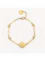 Bracciale Donna Brosway Chakra Portafortuna BHKB122 in Acciaio Pvd Oro Gufo