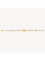 Bracciale Donna Brosway Chakra Portafortuna BHKB122 in Acciaio Pvd Oro Gufo