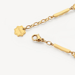 Bracciale Donna Brosway Chakra Portafortuna BHKB122 in Acciaio Pvd Oro Gufo
