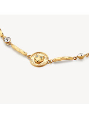 Bracciale Donna Brosway Chakra Portafortuna BHKB122 in Acciaio Pvd Oro Gufo