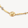 Bracciale Donna Brosway Chakra Portafortuna BHKB122 in Acciaio Pvd Oro Gufo