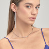 Collana Donna Brosway Affinity BEIN006 in Acciaio Colore Argento con Zirconi