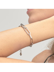 Bracciale Donna Brosway Emphasis BEH11 Catena in Acciaio Silver