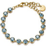 Bracciale da Donna Brosway BYM77 Symphonia in Acciaio Pvd Oro e Cristalli Smoked