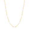 Collana Donna Brosway Affinity Bff161 in Acciaio Colore Oro con Perle Bianche