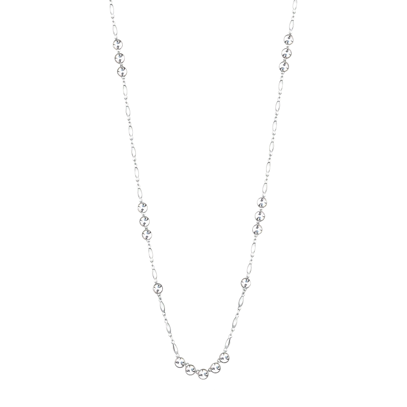 Collana Donna Brosway Affinity BFF154 in Acciaio Colore Argento con Zirconi