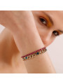 Bracciale da donna tennis Brosway BEI070 Pvd Oro Con Cristalli E Zirconi