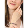 Bracciale da donna tennis Brosway BEI070 Pvd Oro Con Cristalli E Zirconi