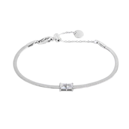 Bracciale Donna Marlù Sparkles 31BR0010-W in Acciao Silver con Zircone Bianco