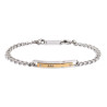 Bracciale Uomo Marlù 30br0020g Catena Grumetta in Acciao SIlver