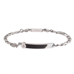 copy of Bracciale Uomo Marlù 30br0020g Catena Grumetta in Acciao SIlver