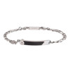 Bracciale Uomo Marlù 30BR0021N Catena Grumetta in Acciao Silver