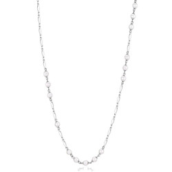 Collana Donna Brosway Affinity BFF156 in Acciaio Colore Argento con Zirconi