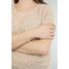 Bracciale Donna Comete BRQ 109 AM Easy Basic in Oro 18 Kt Perle Bianche 4,5/5 MM
