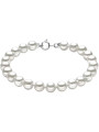 Bracciale Donna Comete BRQ 110 AM Easy Basic in Oro 18 Kt Perle Bianche 5/5.5MM
