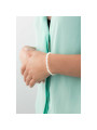 Bracciale Donna Comete BRQ 110 AM Easy Basic in Oro 18 Kt Perle Bianche 5/5.5MM