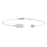 Bracciale Donna Marlù 18BR075 Rigido in Acciaio Silver Infinito
