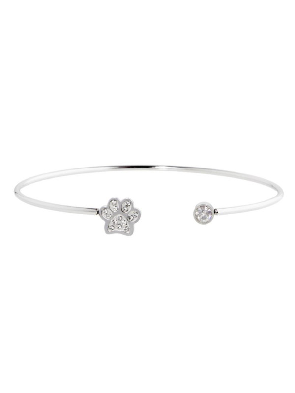 Bracciale Donna Marlù 18BR077 Rigido in Acciaio Silver Zampina