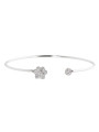 Bracciale Donna Marlù 18BR077 Rigido in Acciaio Silver Zampina