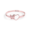 Bracciale Donna Rigido Marlù 15BR035R FARFALLA in Acciaio con Pvd Oro Rosa