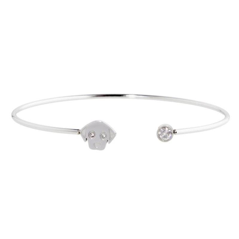 Bracciale Donna Marlù 18BR079 Rigido in Acciaio Silver Cane