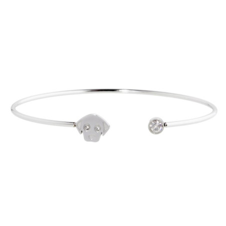 Bracciale Donna Marlù 18BR079 Rigido in Acciaio Silver Cane