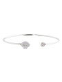 Bracciale Donna Marlù 18BR079 Rigido in Acciaio Silver Cane