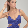 Collana Donna Brosway Affinity BFF156 in Acciaio Colore Argento con Zirconi