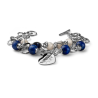 Bracciale Donna Maria Cristina Sterling G1826 Doge in Argento 925% e Aulite Bianca