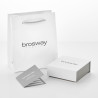 Collana Donna Brosway Affinity BFF156 in Acciaio Colore Argento con Zirconi