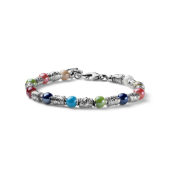 copy of Bracciale Donna Maria Cristian Sterling G3991 Catena Waves in Argento 925%