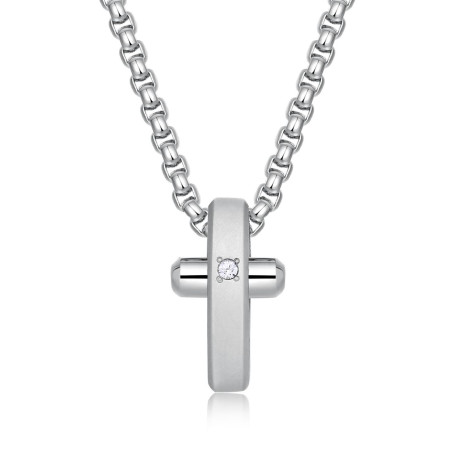 Men's necklace Brosway BRX11 Crux