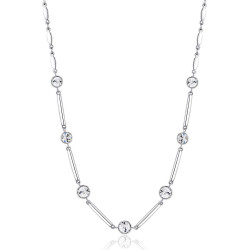 Collana Donna Brosway Affinity BFF158 in Acciaio Colore Argento con Cristalli