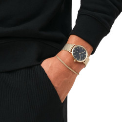 Bracciale Donna Daniel Wellington perfect pair DW00400689 in Acciaio Pvd Oro 195mm