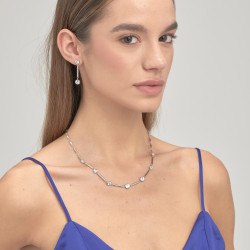Collana Donna Brosway Affinity BFF158 in Acciaio Colore Argento con