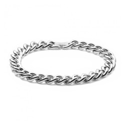 Bracciale Donna Daniel Wellington Chunky Chain DW00400849 in Acciaio Silver