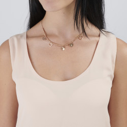 Collana Da Donna Gioielli Brosway BAH10 PVD Oro Rosa