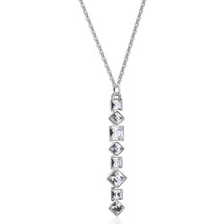 Women's Necklace Brosway Jewelry BYM83 In Swarosky Steel
