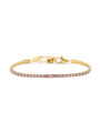 Bracciale Donna Marlù 31BR0006G-LF tennis zirconi rosa pvd oro piccolo