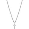 Collana Uomo Brosway Ink BIK10 in Acciaio Colore Silver Con Croce