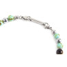 Bracciale Uomo Marlù 13BR108 Namastè in Acciaio Colore Turchese e Occhio Tigre