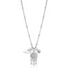 Collana Donna Chakra Brosway BHKN055 Fortuna con Acchiappasogni e Ala Silver