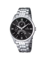 Orologio Cronografo Uomo Festina Retro F16822/4 in Acciaio Quadrante Nero 43mm