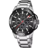 Orologio Cronografo Uomo Festina Bike F20641/4 in Acciaio Silver, Quadrante Nero