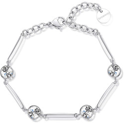 Bracciale Donna Brosway Affinity BFF162 in Acciaio Colore Argento con Cristalli